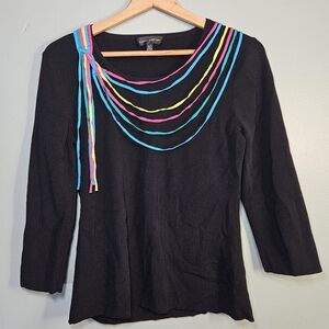 Cable & Guage Colourful Top
